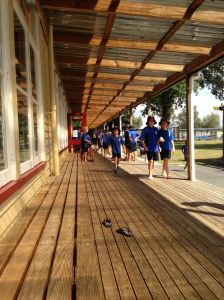 Leamington School boardwalk